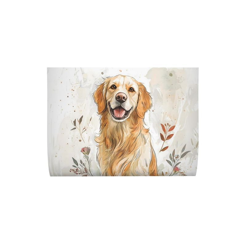 Golden Retriever Watercolour Cushion Cover — various sizes