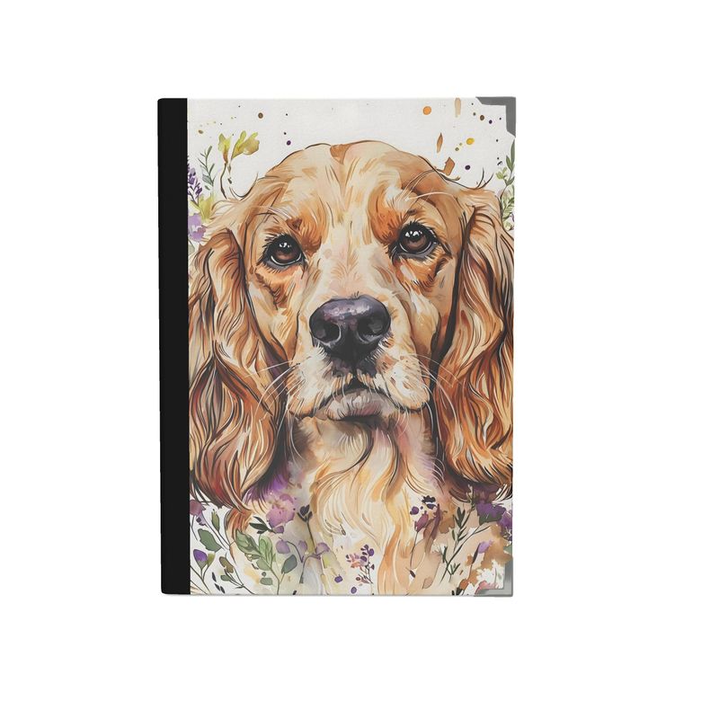 Cocker Spaniel Watercolour Journal — Hardback A5
