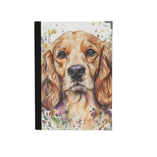 Cocker Spaniel Watercolour Journal — Hardback A5
