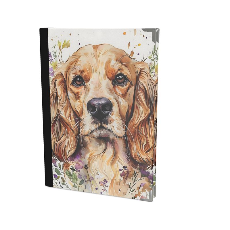 Cocker Spaniel Watercolour Journal — Hardback A5