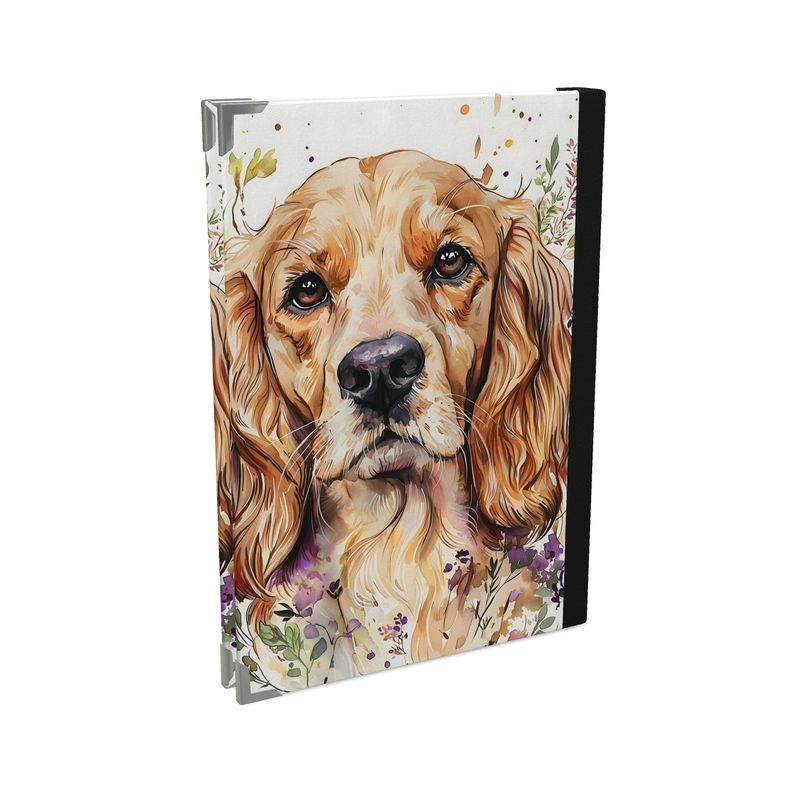 Cocker Spaniel Watercolour Journal — Hardback A5