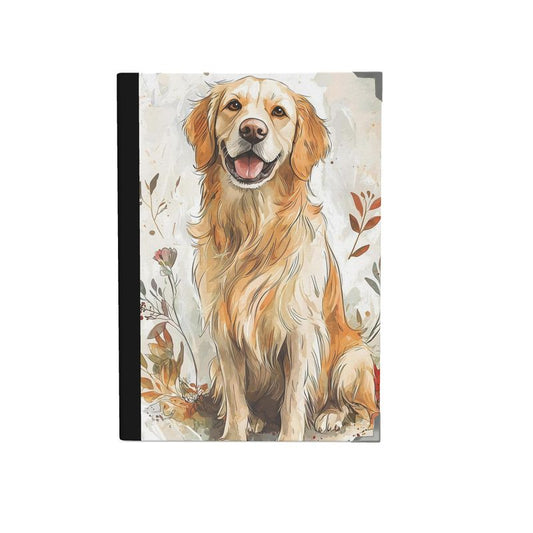 Golden Retriever Watercolour Journal — Hardback A5