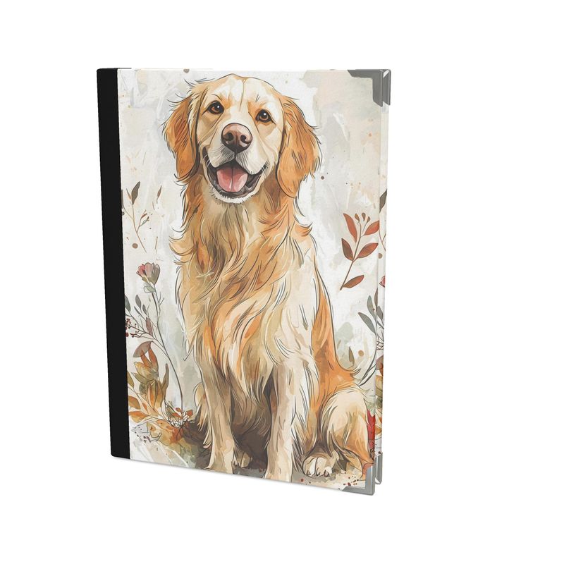 Golden Retriever Watercolour Journal — Hardback A5