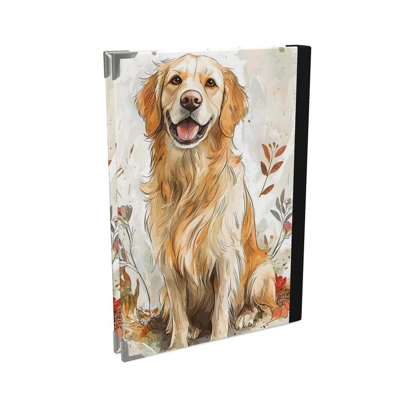Golden Retriever Watercolour Journal — Hardback A5