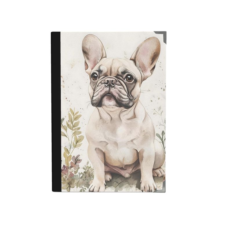 French Bulldog Watercolour Journal — Hardback A5