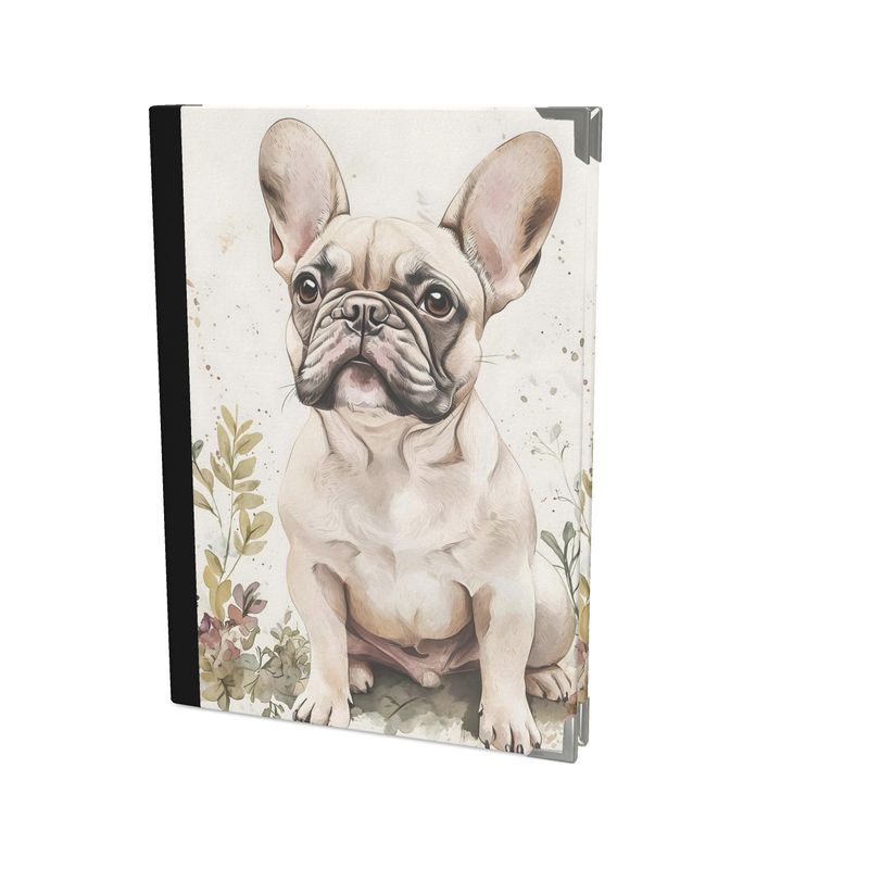 French Bulldog Watercolour Journal — Hardback A5