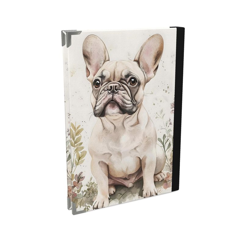 French Bulldog Watercolour Journal — Hardback A5