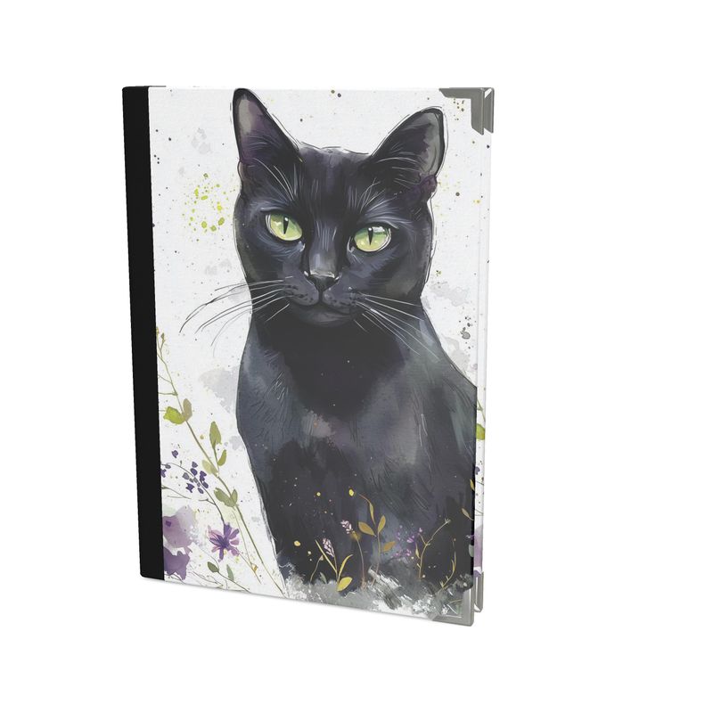 Black Cat Watercolour Journal — Hardback A5