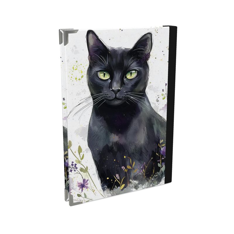 Black Cat Watercolour Journal — Hardback A5