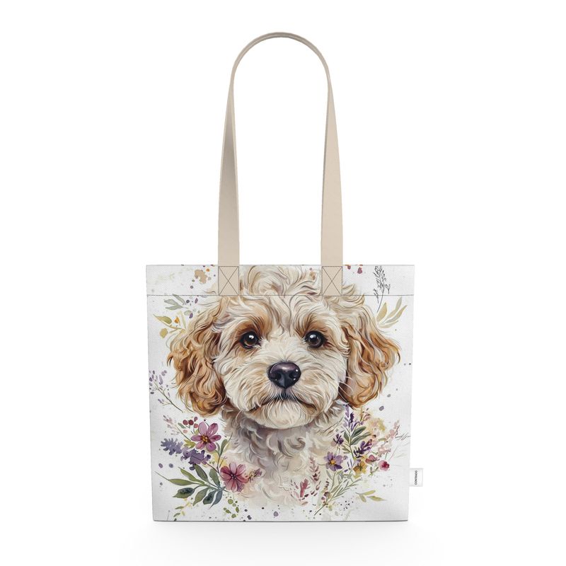 Cockapoo Watercolour Tote Bag — Canvas