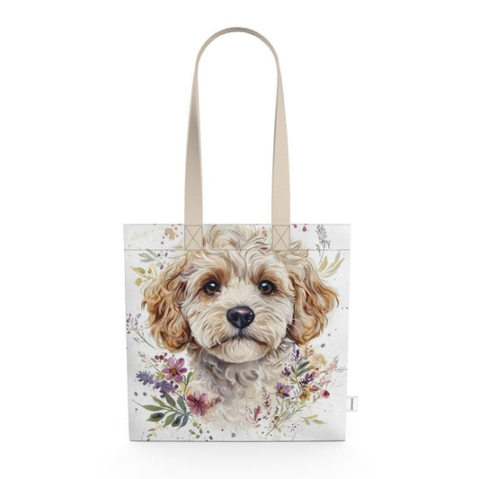 Cockapoo Watercolour Tote Bag — Canvas