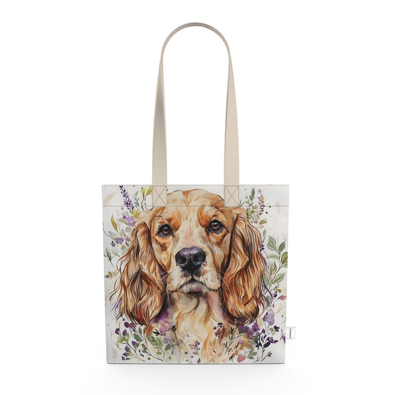 Cocker Spaniel Watercolour Tote Bag — Canvas