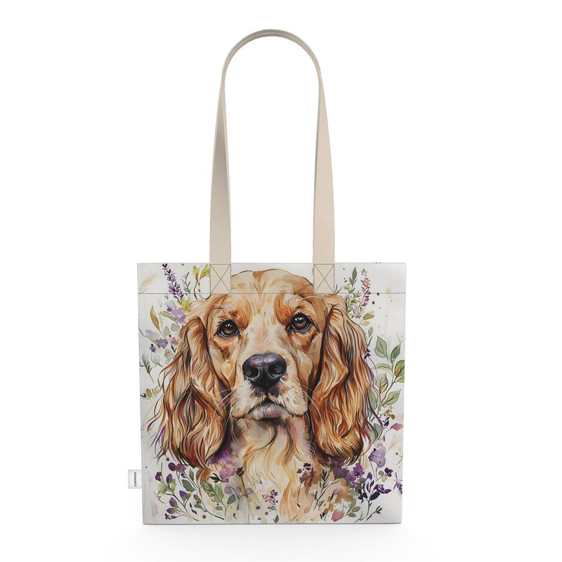 Cocker Spaniel Watercolour Tote Bag — Canvas